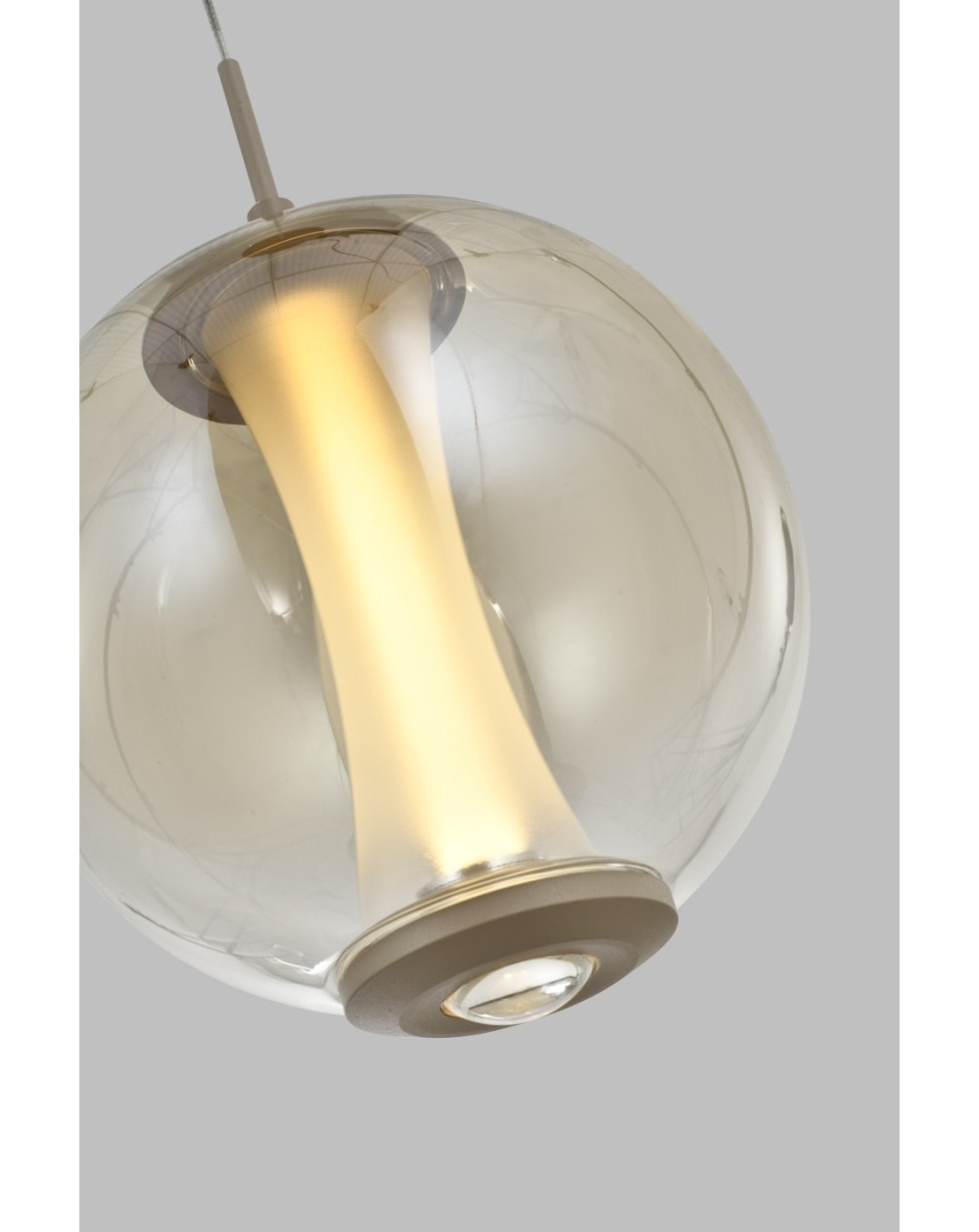 7041-413 Lampa wisząca czwórka prosta Orleans kaszmirowa