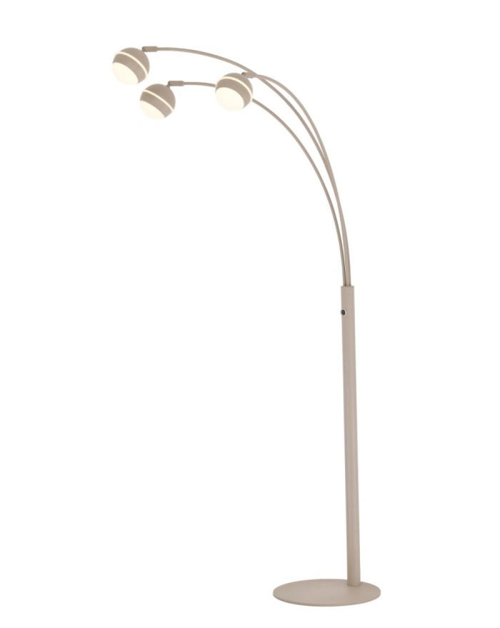 3047-313 Lampa podłogowa trójka Biarritz kaszmirowa
