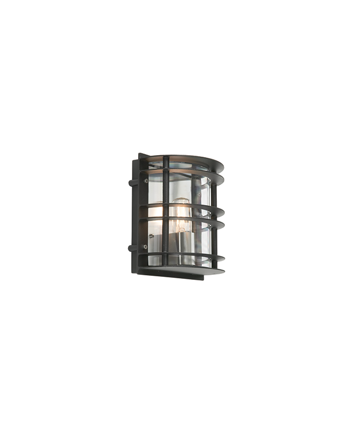 Lampa ścienna Stockholm - Norlys oprawa zewnętrzna czarna lub ocynk