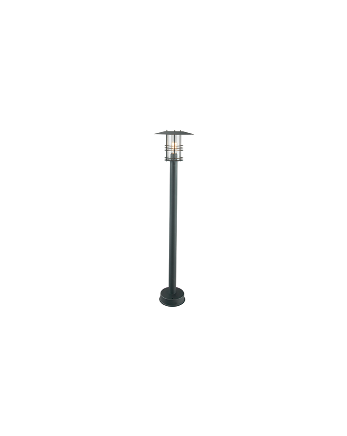 Lampa stojąca Stockholm - Norlys zewnętrzna oprawa ogrodowa do oświetlania tarasów chodników podjazdów czarna lub ocynk