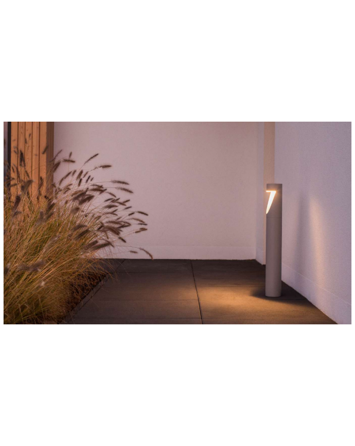 Lampa stojąca Oppland - Norlys zewnętrzna ledowa oprawa ogrodowa do oświetlania podjazdów tarasów grafitowa lub aluminiowa