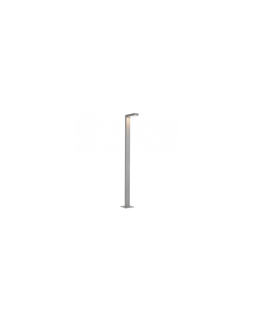Latarnia Asker POLE 2 x LED 18W 1-segment. - Norlys zewnętrzna oprawa słupowa grafitowa czarna lub aluminium