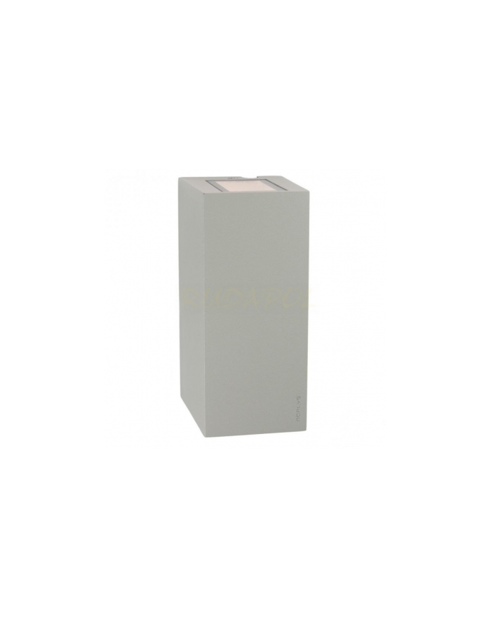 Lampa ścienna kinkiet Lillehammer - Norlys oprawa zewnętrzna nowoczesna do iluminacji budynków grafit aluminium czarny biały