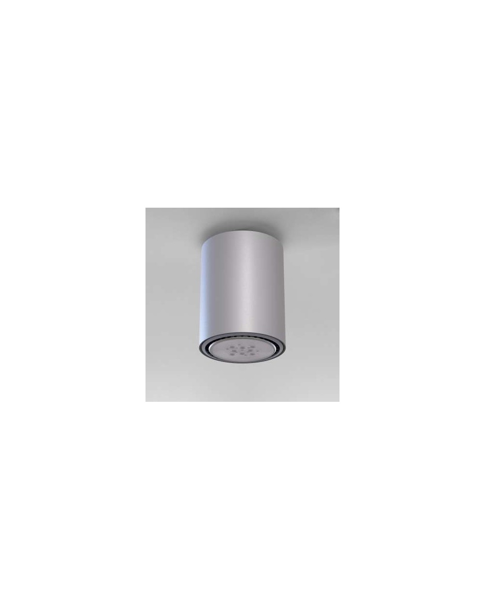 Lampa sufitowa / natynkowa Minimal - wersja E3 NT 1 x 60W - Cleoni okrągła tuba kolor aluminium czarny lub biały