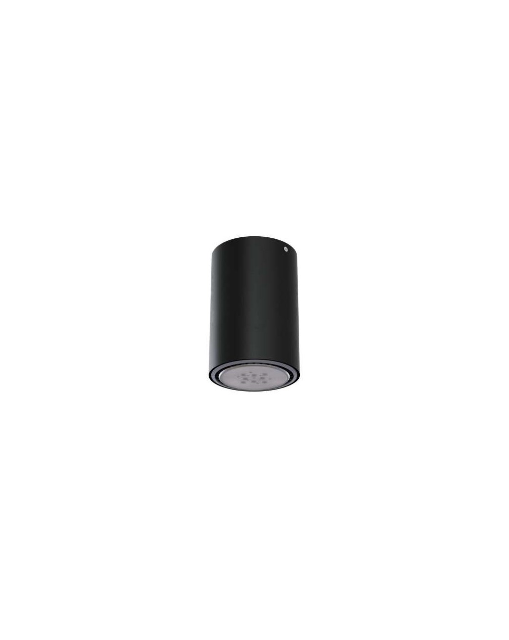 Lampa sufitowa / natynkowa Minimal - wersja C1 NT 1 x 60W - Cleoni okrągła tuba kolor czarny aluminium czarny lub biały 