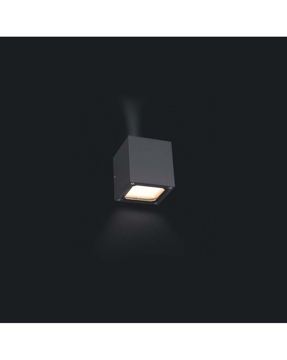 Lampa ścienna KHUMBU - Nowodvorski Oświetlenie zewnętrzne oprawa kolor grafit