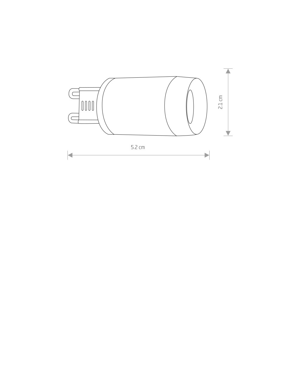 Żarówka BULB LENS LED, G9, 3W - Nowodvorski