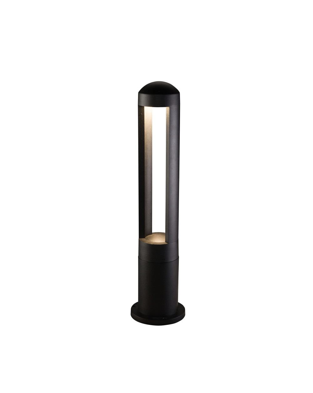 Oprawa słupkowa stojąca MONTERREY LED - Nowodvorski Oświetlenie zewnętrzne styl nowoczesny kolor czarny