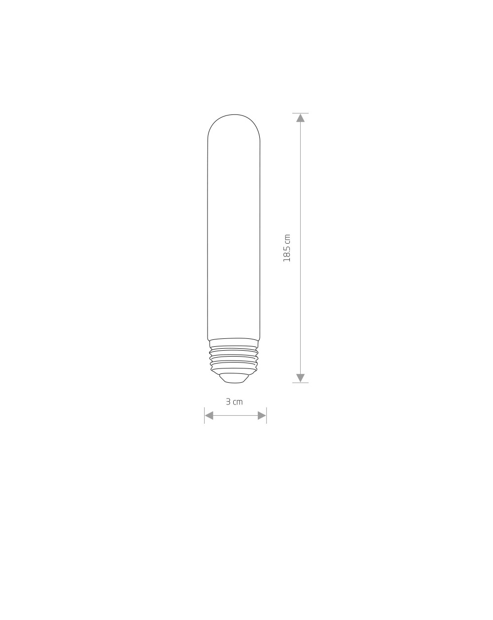 Żarówka BULB VINTAGE LED E27, 4W - Nowodvorski