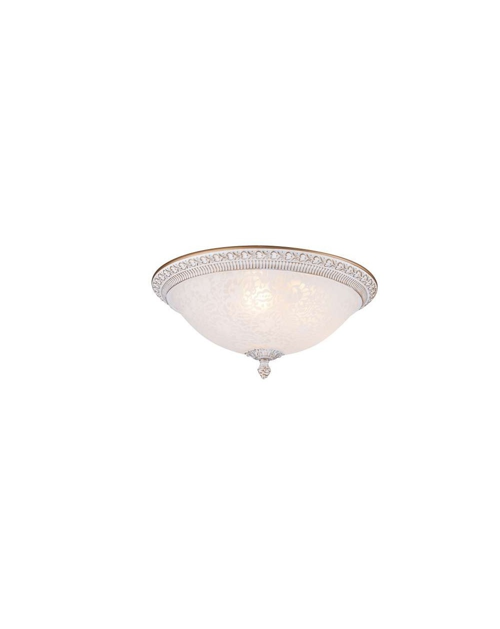 Lampa sufitowa PASCAL Maytoni stylowy plafon klasyczny biały na sufit lub ścianę