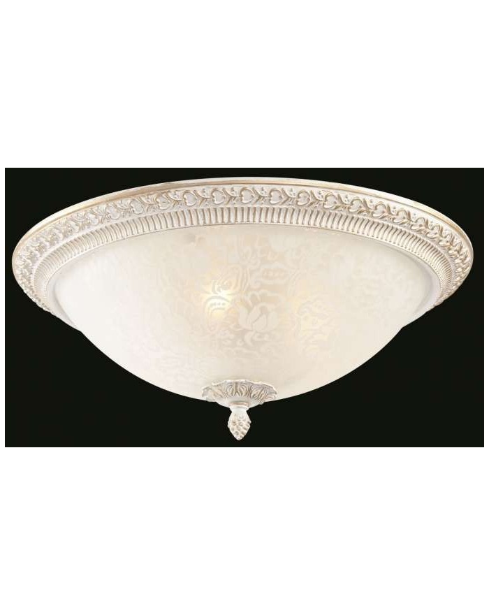 Lampa sufitowa PASCAL Maytoni stylowy plafon klasyczny biały na sufit lub ścianę