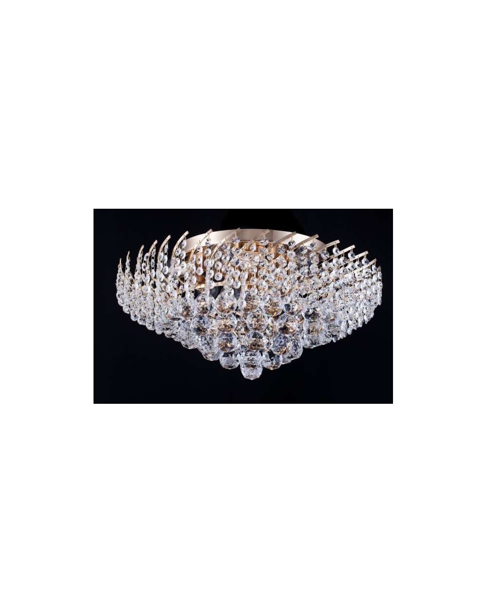Lampa sufitowa KAROLINA Maytoni klasyczny kryształowy żyrandol