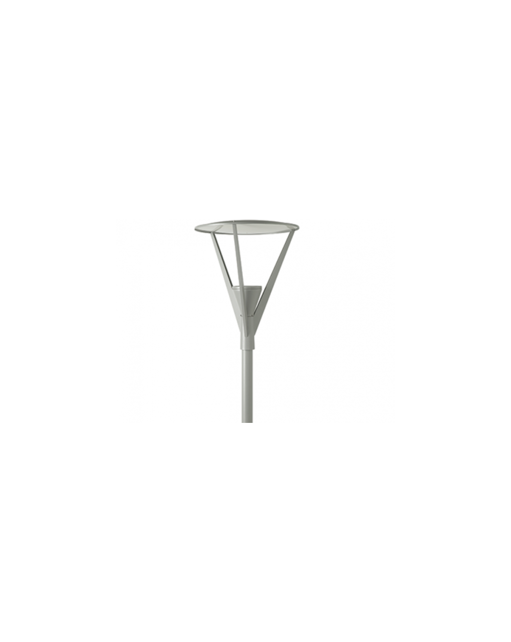 Lampa do latarni Nicea LED Moduł 3000K - Norlys zewnętrzna oprawa słupowa ogrodowa uliczna parkowa aluminium lub grafit